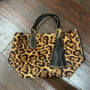 GORGEOUS Leopard Haircalf Michael Kors Bag